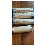 3 rolls & a partial roll of nickels