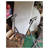 Pair of rollers and support stands