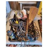 Tongs booster cables & misc