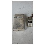 cigarette case & whistle
