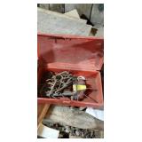 Storage box of allen wrenches