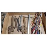 Pipe wrenches and misc