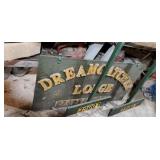 Dream catcher lodge sign
