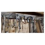 Contents hanging on the wall