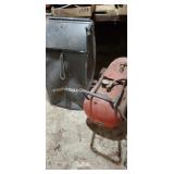 Troy built lawn mower bag &  Craftsman air tank