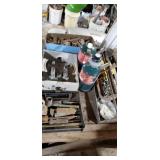 Group of various garage items