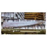 Cross cut saw blade and washing machine