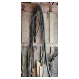 Steel cable wood and misc