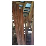 Group of hard wood flooring