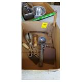 Melon baler, ice cream scoop, can opener and