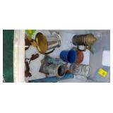 Mugs, vases and misc