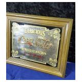 Coca cola advertising mirror