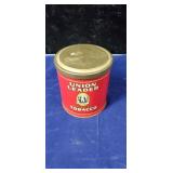 Union leader tobacco tin
