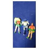 Batman and Robin  toy figurines