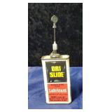 Dri slide oil can