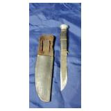 Hunting  knife with case