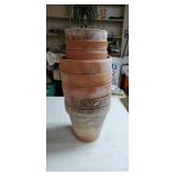 Grouping  of clay pots