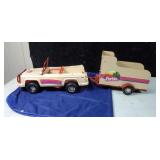 Barbie horse trailer