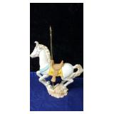 Carousel horse statue approx 20 inches tall