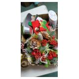 Group of Christmas items