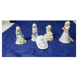 Ensconced figurines birthday girls