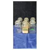 Group of 6 large canisters