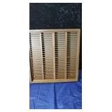 Piece of American tourist luggage and cassette