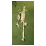 Curtain rods and blinds