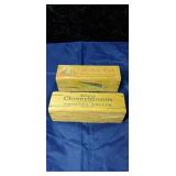 Vintage cheese boxes