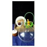 1975 plate, jam ball and misc