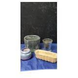 Group of flower pots