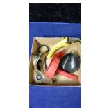 Funnels, safety glasses and misc