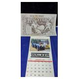 Pattern  making book and antique cars calendar