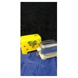 Vintage toaster with cover