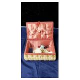Sewing box and contents