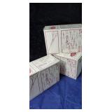 3 boxes of patterns  mostly clothes