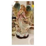 Solano Collection angel with lamb approx 25