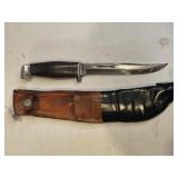 Vintage Case XX Hunting knife w/ sheath