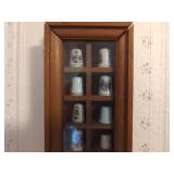 Thimble Collection (16) & Display