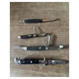 Spring loaded knife, Imperial pocket knifes, Fes