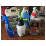 Sprayers, liquid plumber, washer fluid