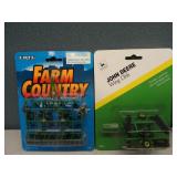 (4) Ertl 1/64 John Deere Implements NIP