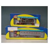 Pair Athearn HO Semi & Trailers