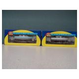 Pair Athearn HO Flat with Boats