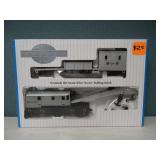 Bachmann HO 250-Ton Crane Car and Boom Tender