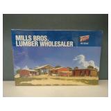 Walthers HO Mills Bros. Lumber Wholesaler