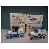 (4) ERTL 1/25 Amoco 100th Anniversary Banks