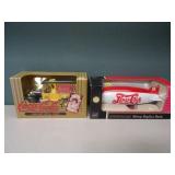 (2) Cola Die-Cast Banks