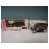 (2) Die-Cast Collectible Banks