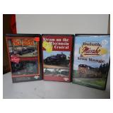 Assorted Railroad VHS & DVDs